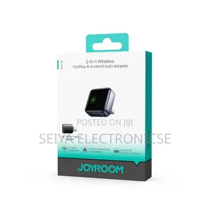Joyroom Jr-Cp3 2-in-1 Wireless Carplay and Android Auto Adapter.