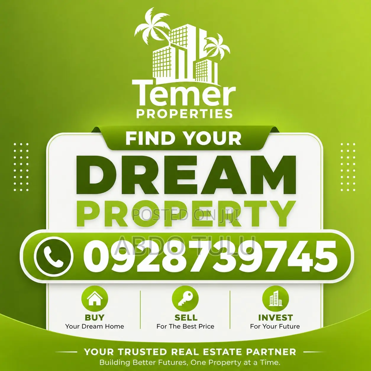 3bdrm Apartment in Temer Property, Arada for sale