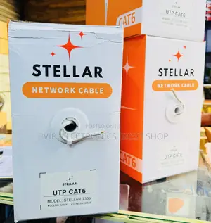 Ellar Utp Cat6 Network Cable 305m – High Speed Ethernet Lan Cable