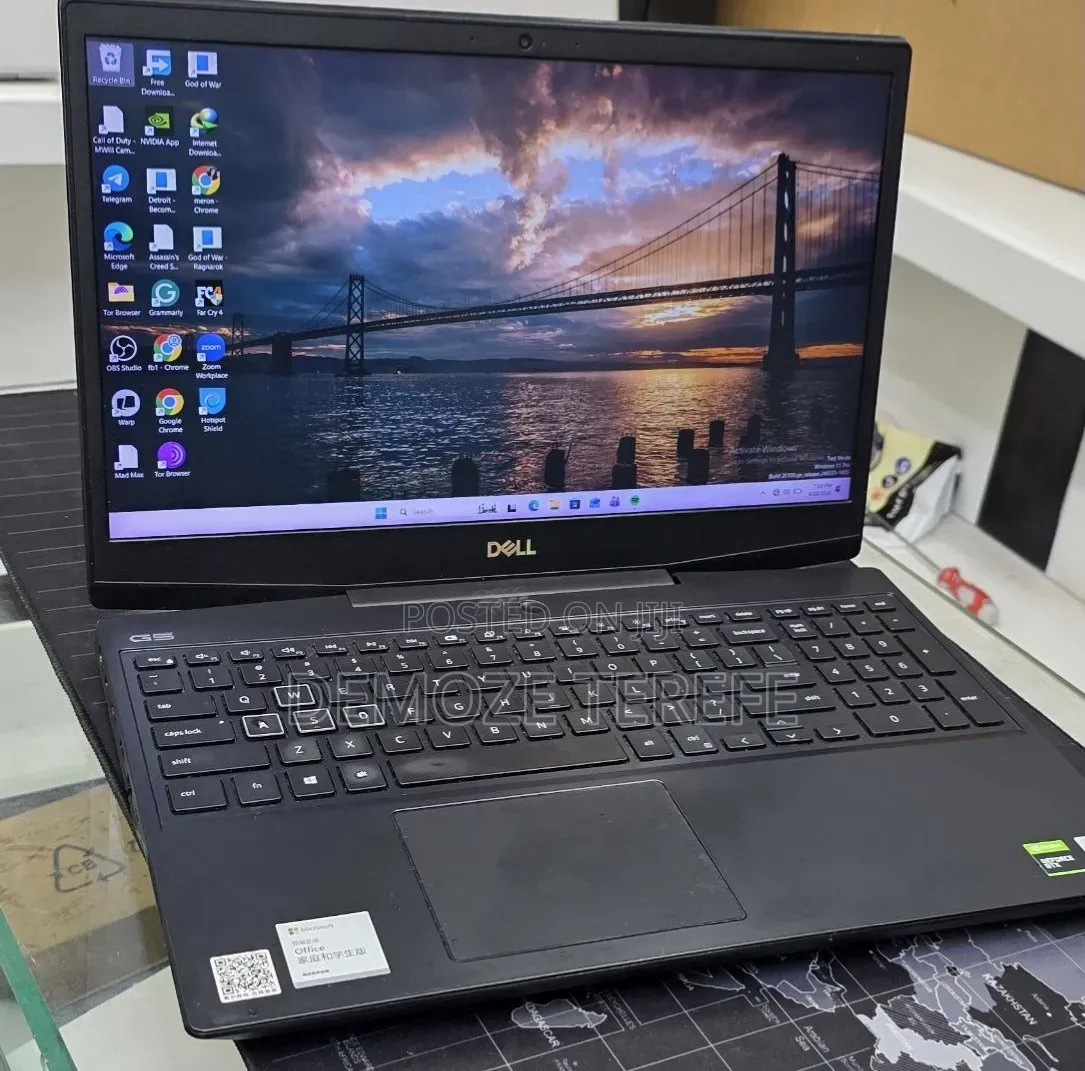 New Laptop Dell G15 5511 32GB Intel Core i7 SSD 512GB