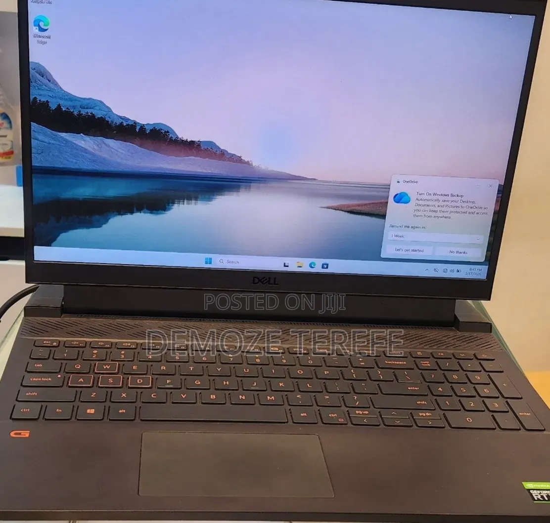 New Laptop Dell G15 5511 16GB Intel Core i7 SSD 512GB