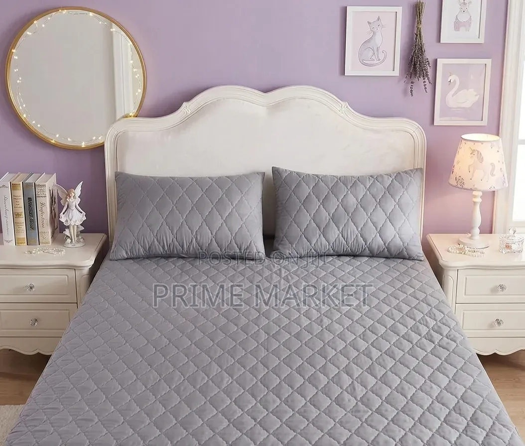 Premium Waterproof Mattress Cover + 2 Pillow Covers |Sizes Available