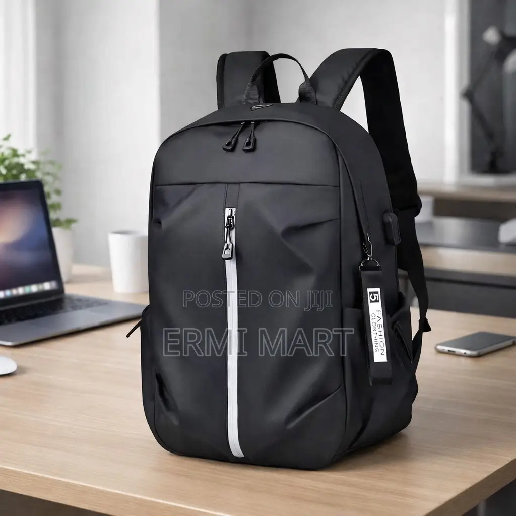 Black Laptop Backpack