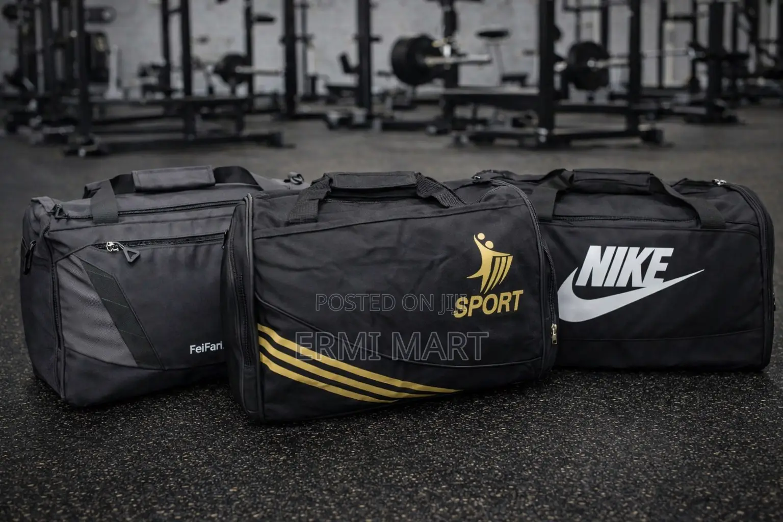 Black Gym Bag