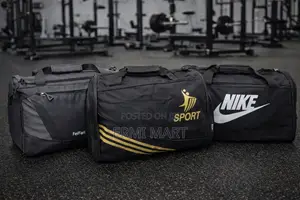 Black Gym Bag