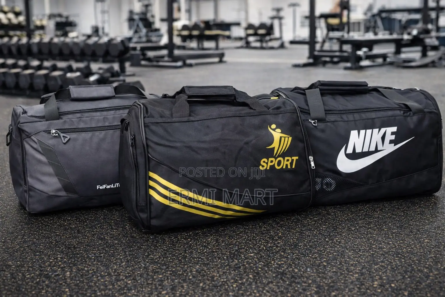 Black Nike Gym Bag