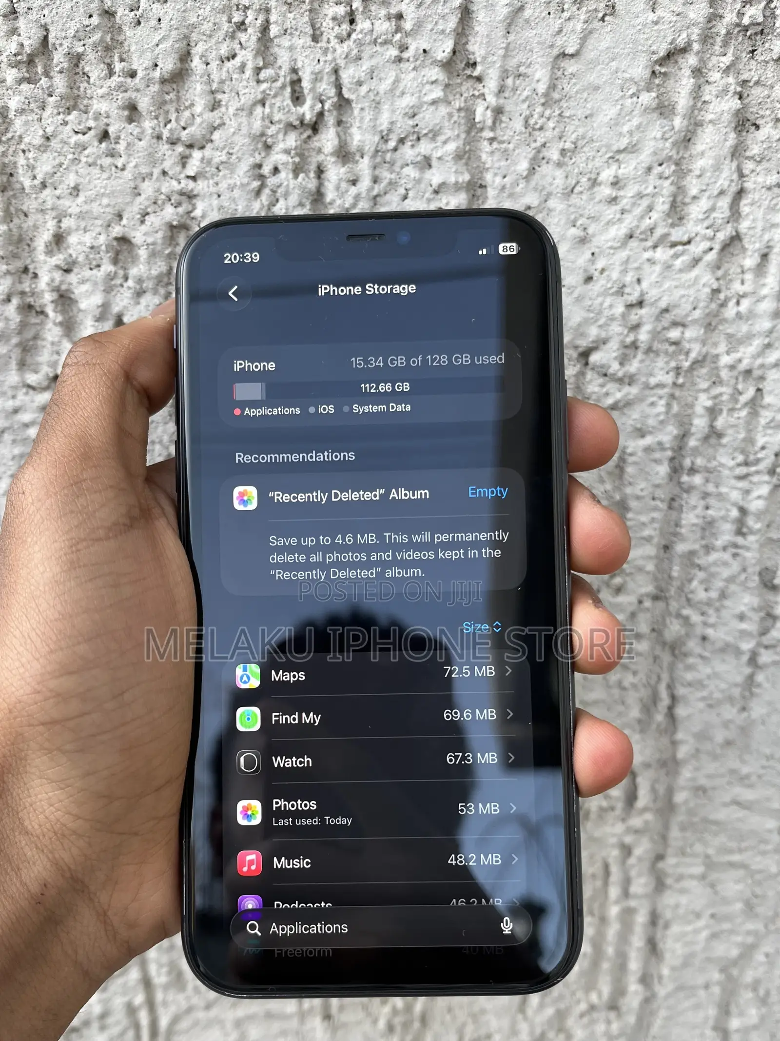 Apple iPhone 11 128 GB Black