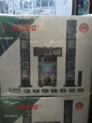 Rising Rs-6567h 3.1 Channel Multimedia Speaker System.