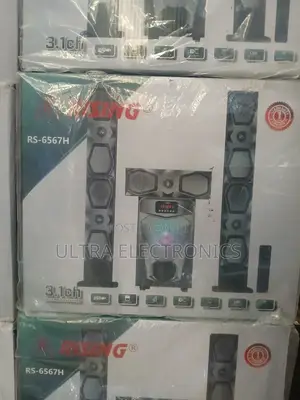 Rising Rs-6567h 3.1 Channel Multimedia Speaker System.