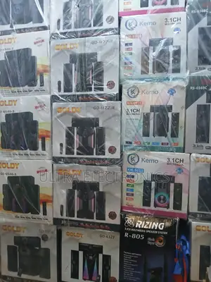 Goldy 3.1 Channel Multimedia Speaker Systems.