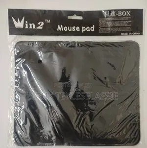Mousepad Rectangle Black Win2 Mouse Pad