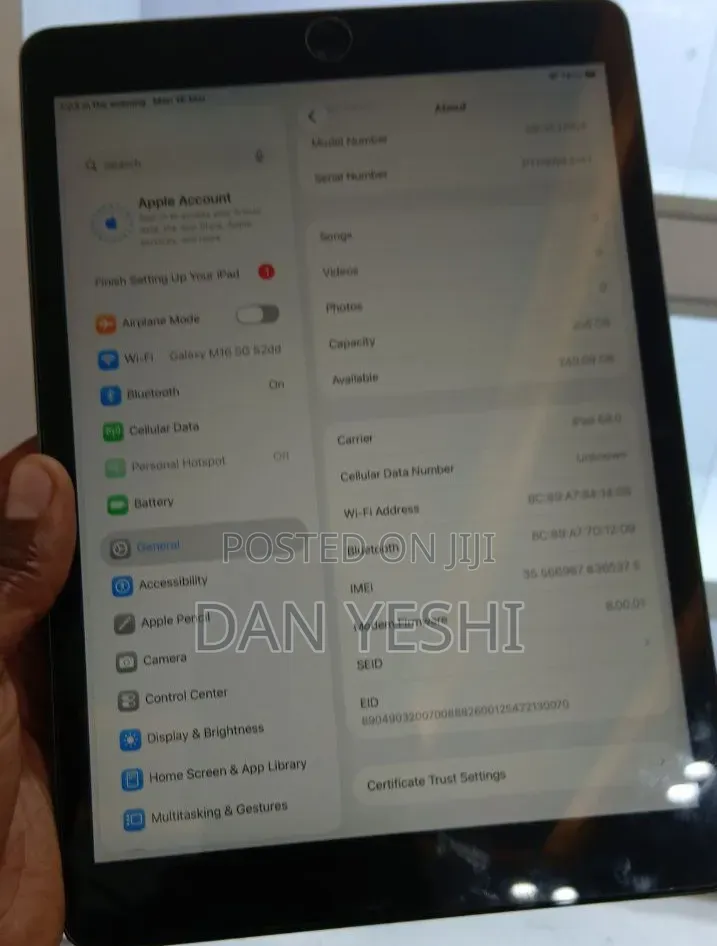 New Apple iPad Pro 256 GB