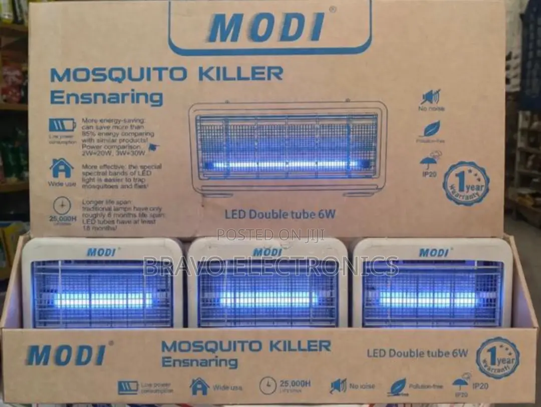 Modi Brand Mosquito Killer Uses Led Double Tubes To Attract And Trap