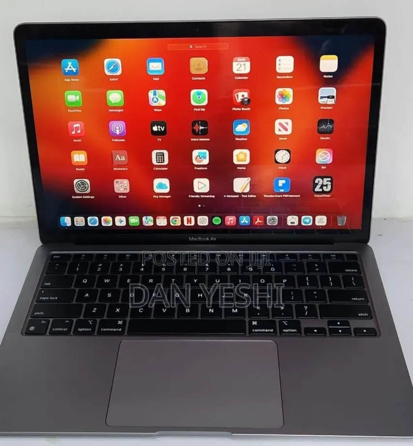 New Laptop Apple MacBook Air 2020 M1 8GB Apple M1 SSD 256GB