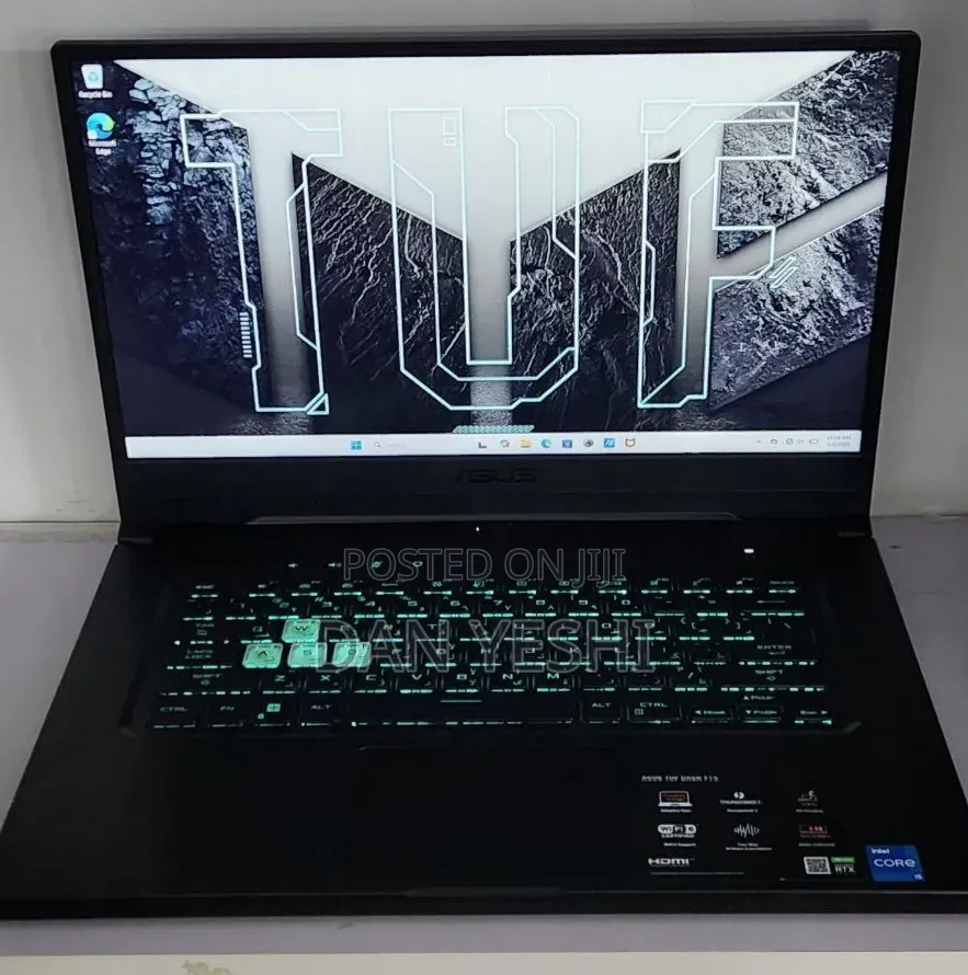 New Laptop Asus TUF Dash F15 16GB Intel Core i5 SSD 512GB