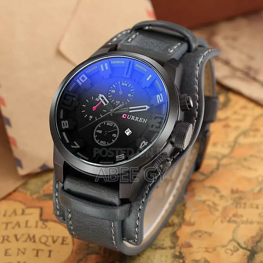 Curren 8225 Quartz Watches, a Military-Inspired Men's Quartz Watches