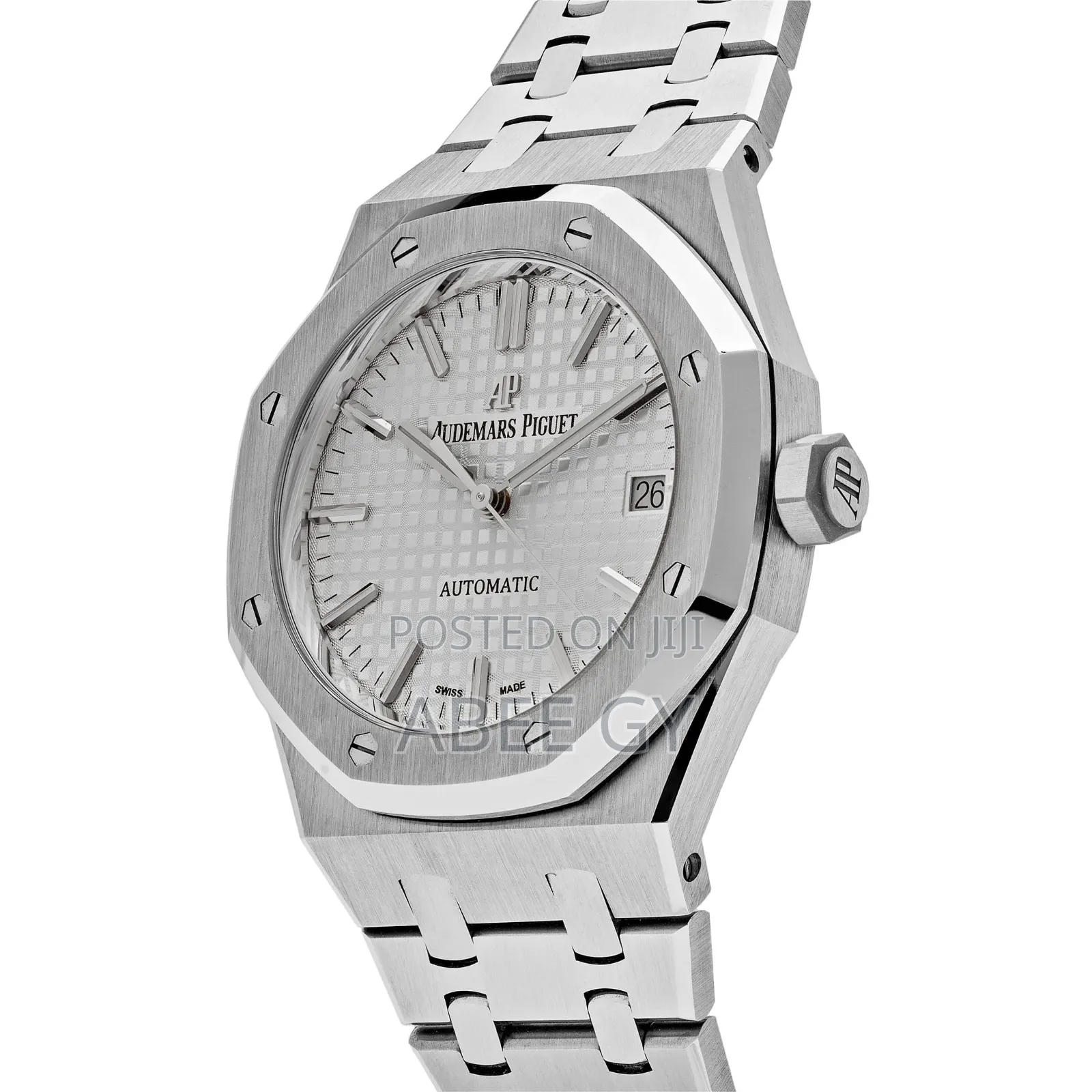 Ap Watch Rugged Elegance and a Sharp Dial Design in a Stainless Steel
