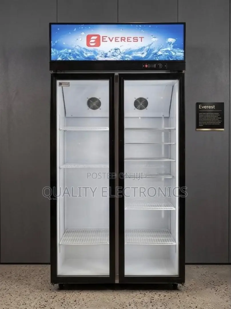 Everest Commercial Double Door 750l Refrigerator