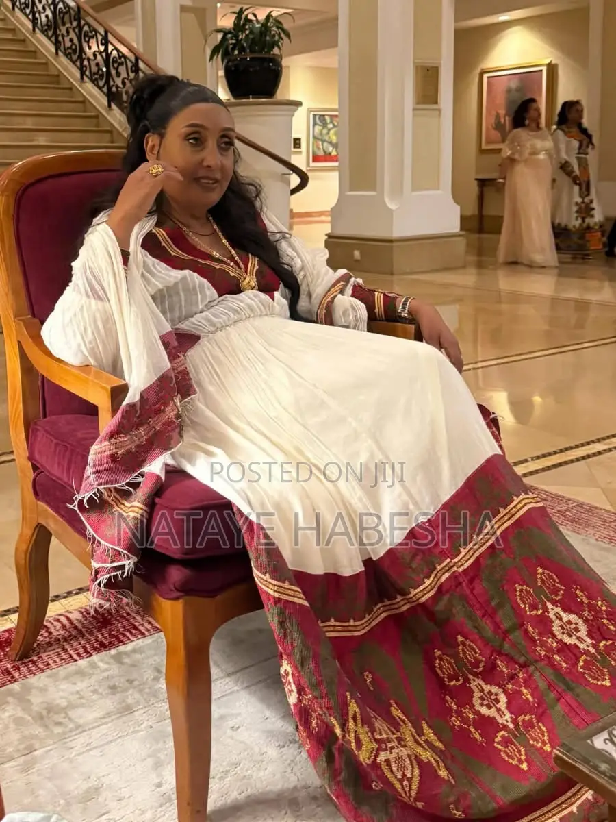 ሽፎን የሀገር ባህል ልብሶች Netela Gabi Kuta የሀበሻ ቀሚስ Habesha Kemis Chiffon