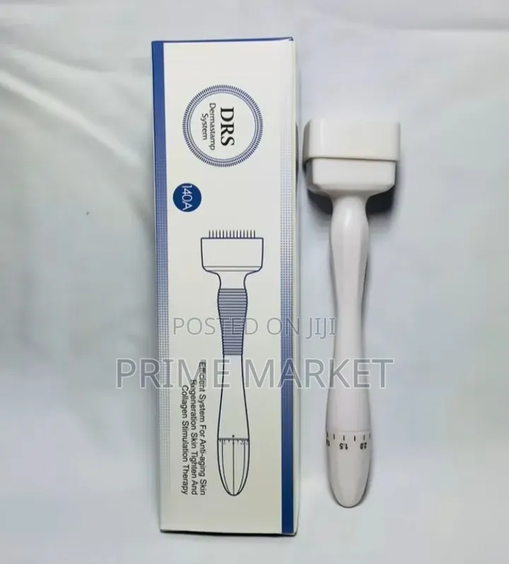Adjustable Dermastamp Microneedling With 140 Ultra-Fine Pins