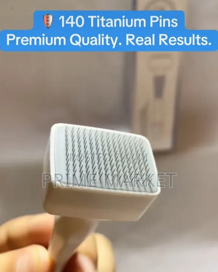 Adjustable Dermastamp Microneedling With 140 Ultra-Fine Pins