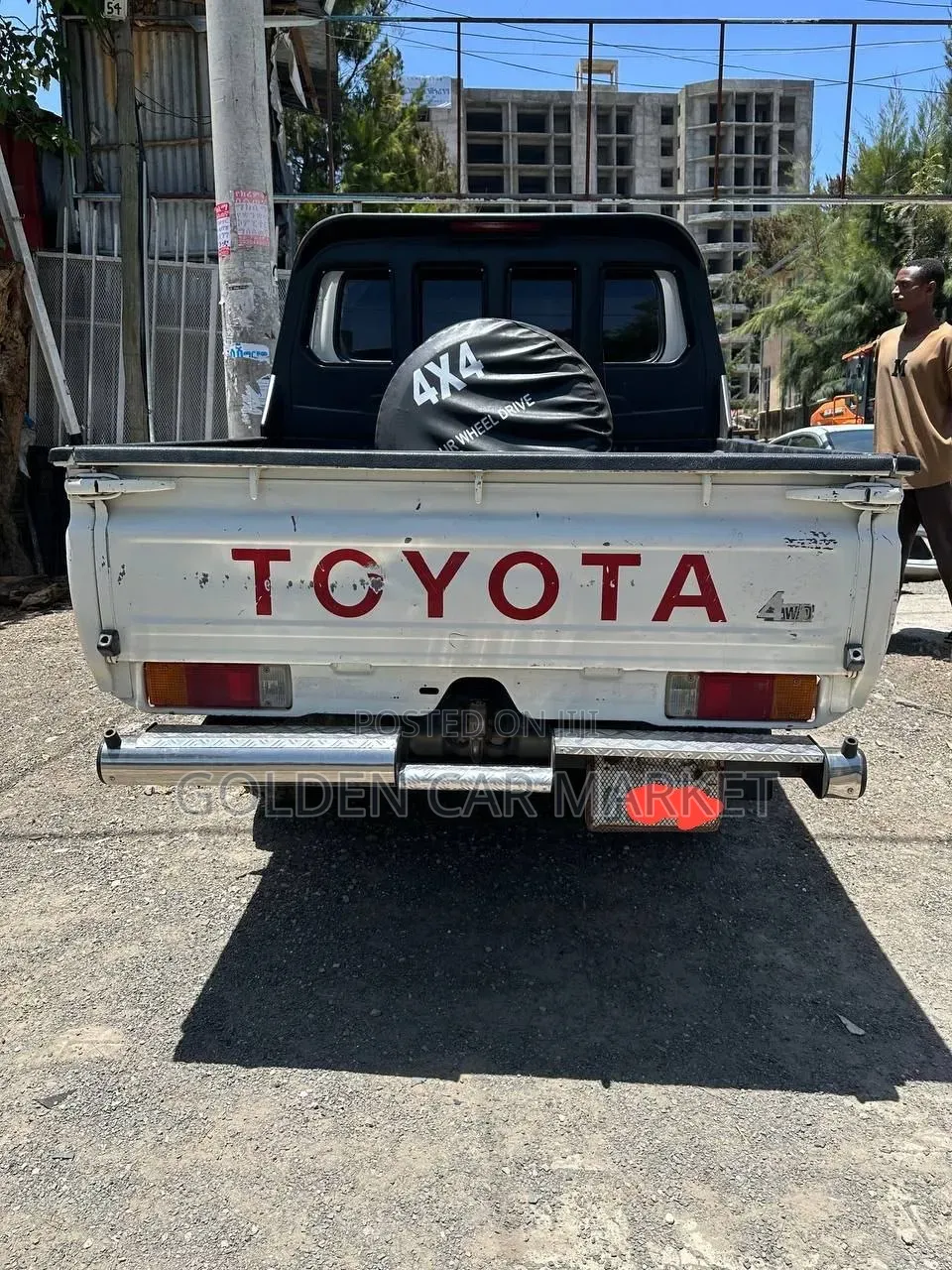 Toyota Land Cruiser 2018 Off white