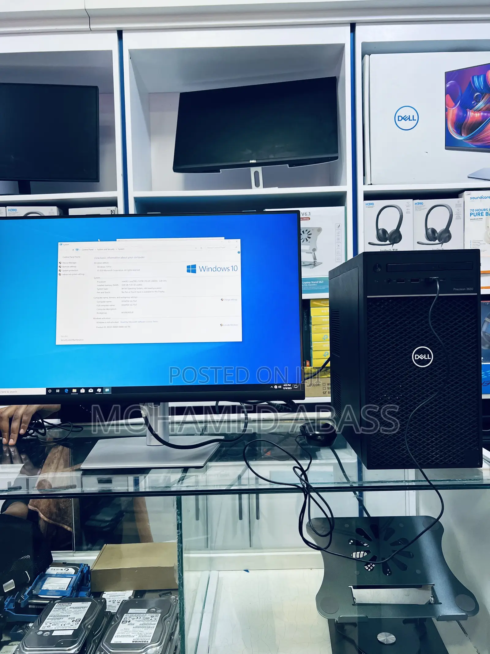 New Desktop Computer Dell Precision 3000 8GB Intel Core i7 HDD 1T