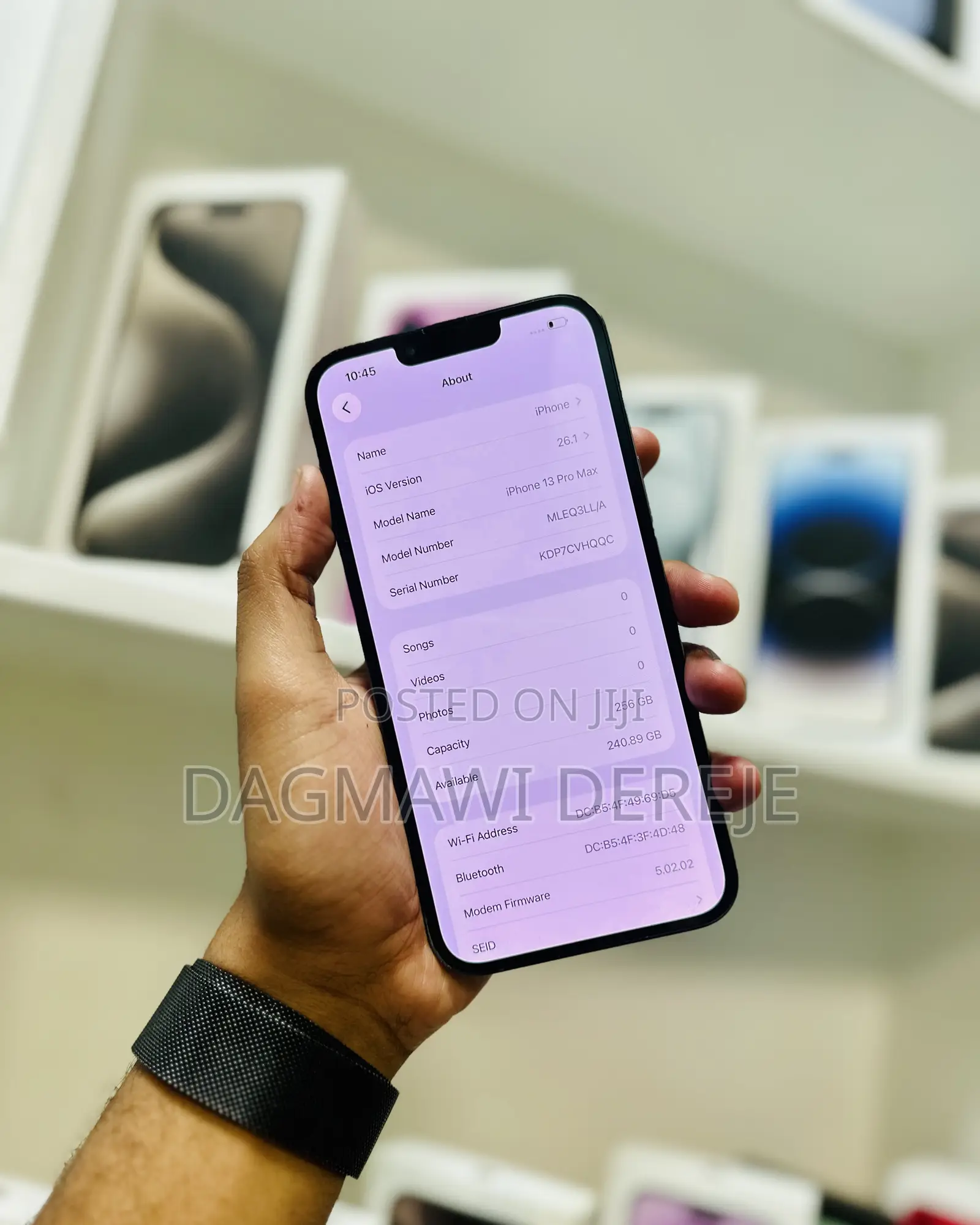 New Apple iPhone 13 Pro Max 256 GB Blue
