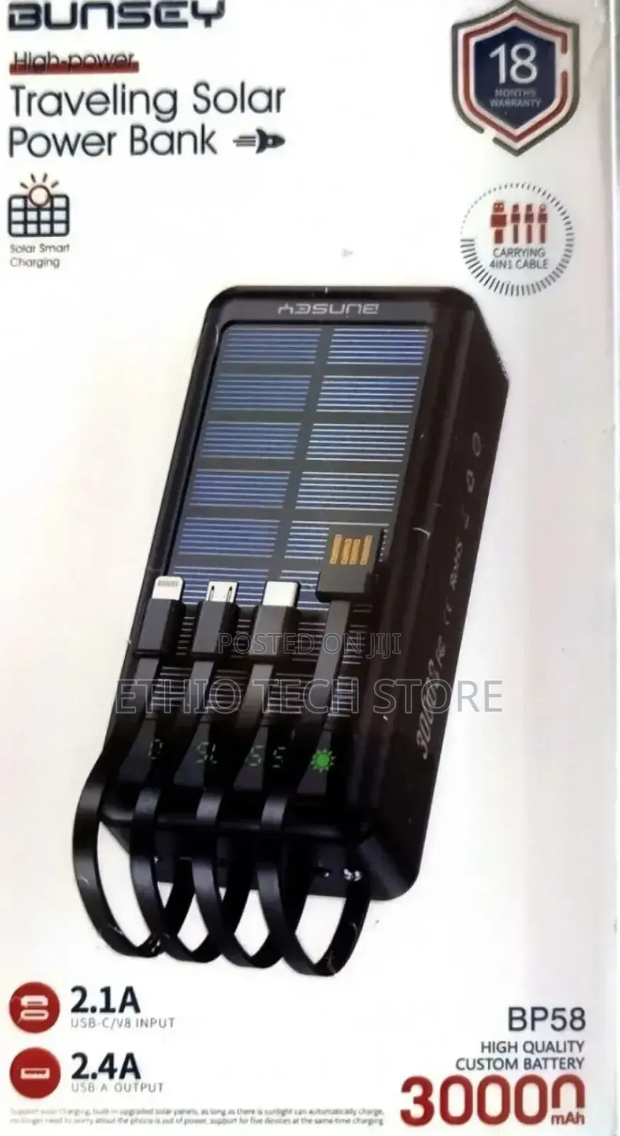 Bunsey 30000mah Power Bank