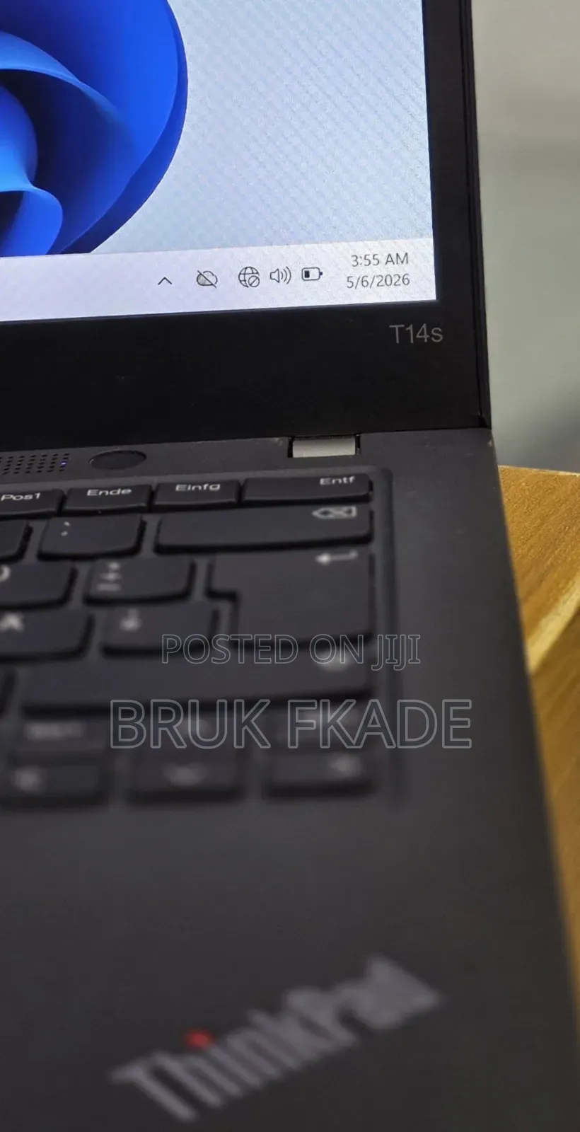 New Laptop Lenovo ThinkPad T14s Gen 2 16GB Intel Core i7 SSD 512GB