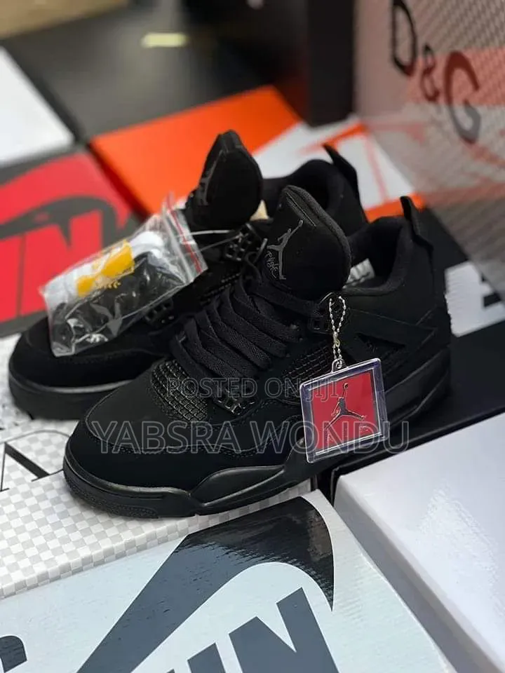 Brand New Original Jordan 4 Retro Black Cat