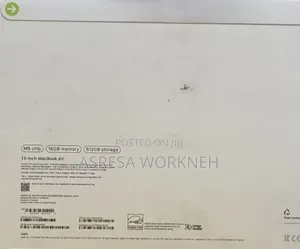 New Laptop Apple MacBook Air 2026 M5 13-inch 16GB SSD 512GB