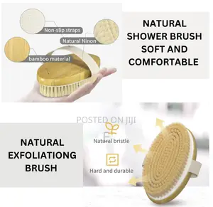 3 Pack Body Brush, Back Shower Bath Brush , Wet Dry
