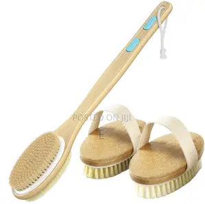 3 Pack Body Brush, Back Shower Bath Brush , Wet Dry