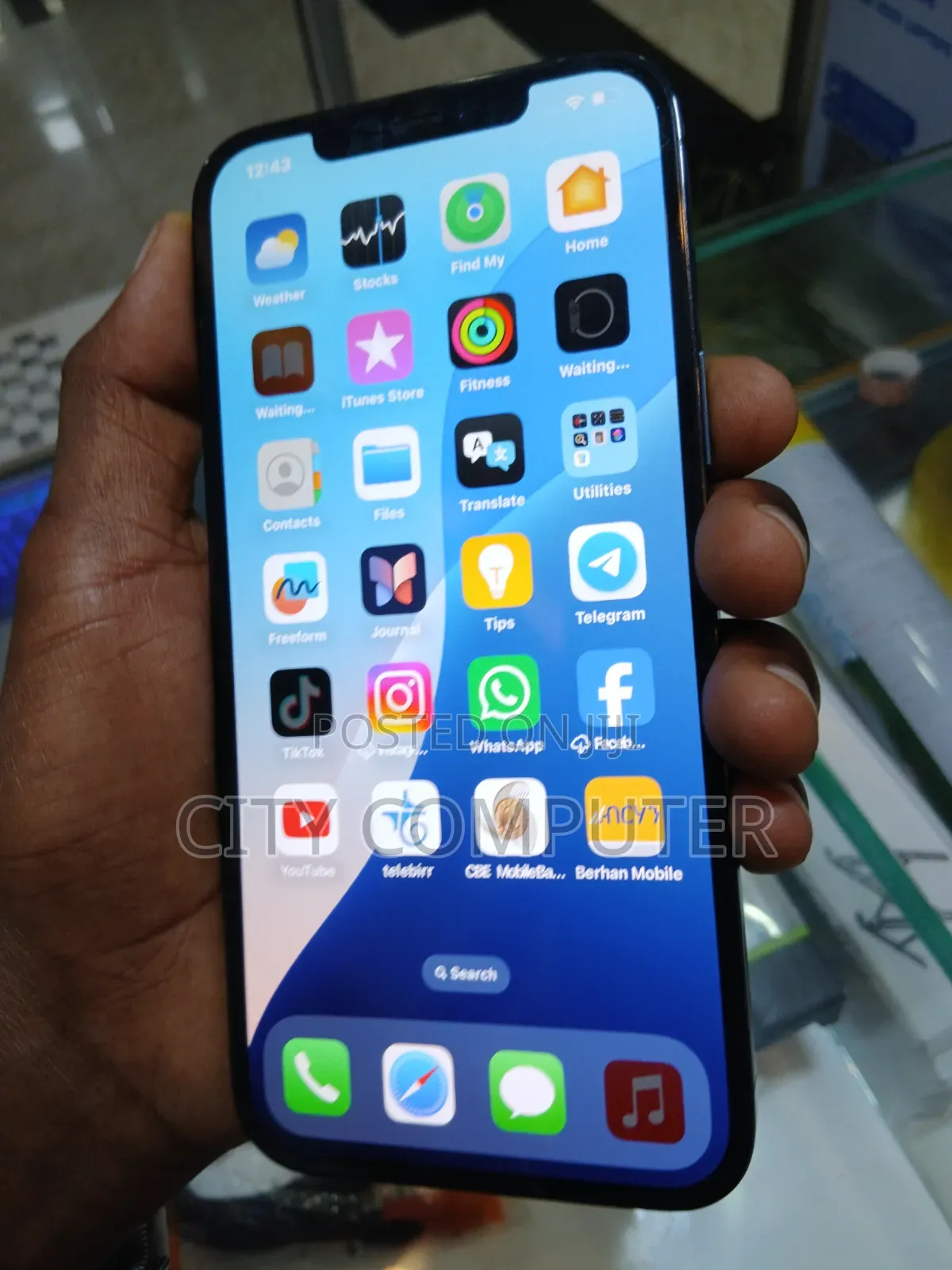 New Apple iPhone 12 Pro Max 256 GB Blue