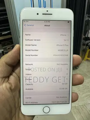 Apple iPhone 8 Plus 64 GB White