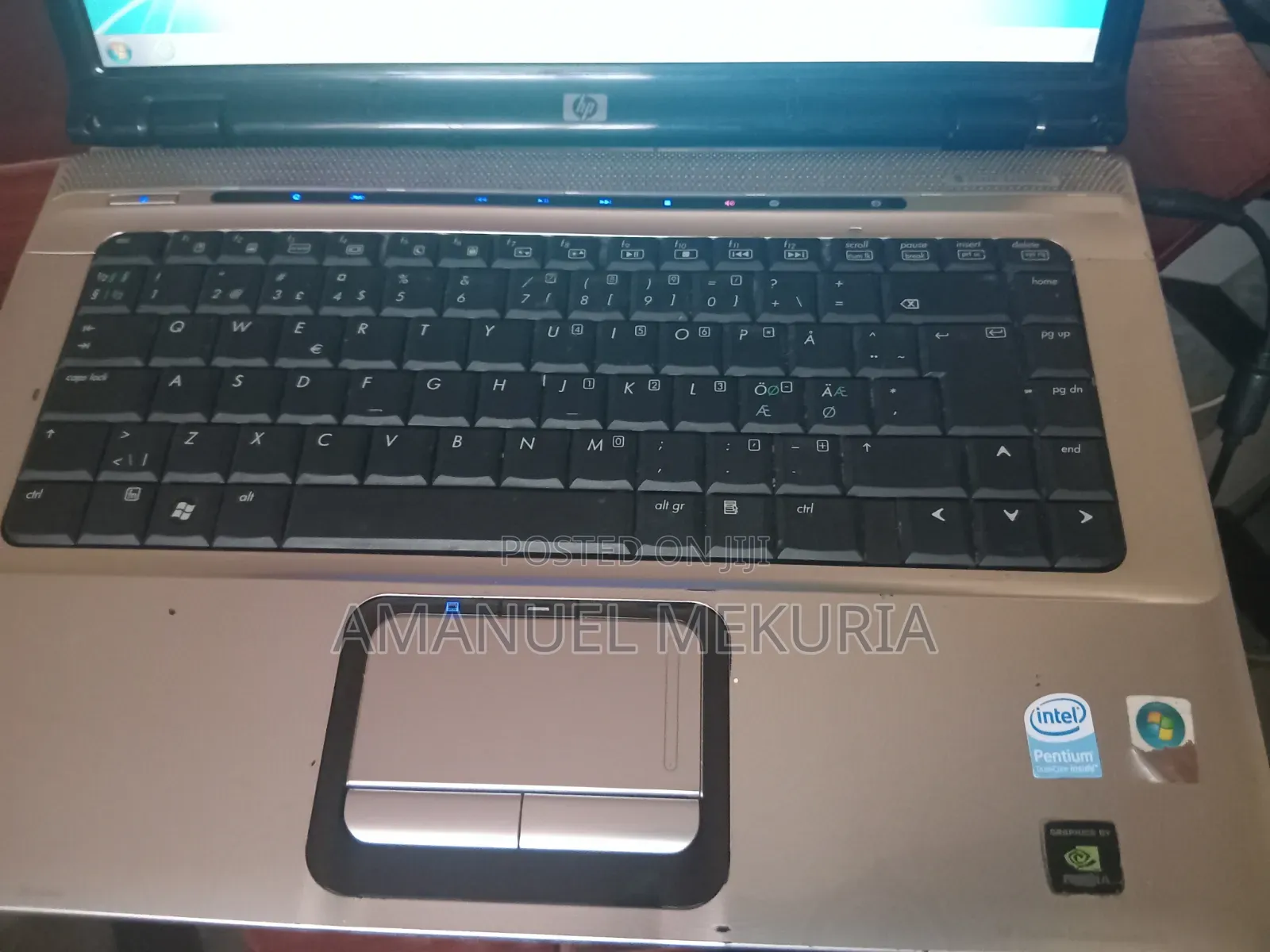 New Laptop HP Pavilion Dv6 4GB Intel Pentium HDD 250GB