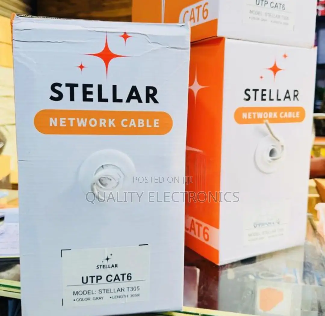 Stellar Utp Cat6 Network Cable 305m – High Speed Stable Networking
