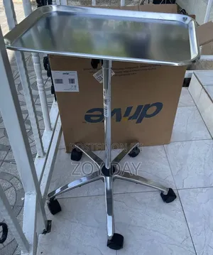 Original Mayo Instrument Stand With 5-Caster Mobile Base Medical Tray