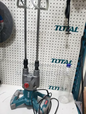 Total Tools Brand Industrial Electric Twin Paddle Mixer, Model