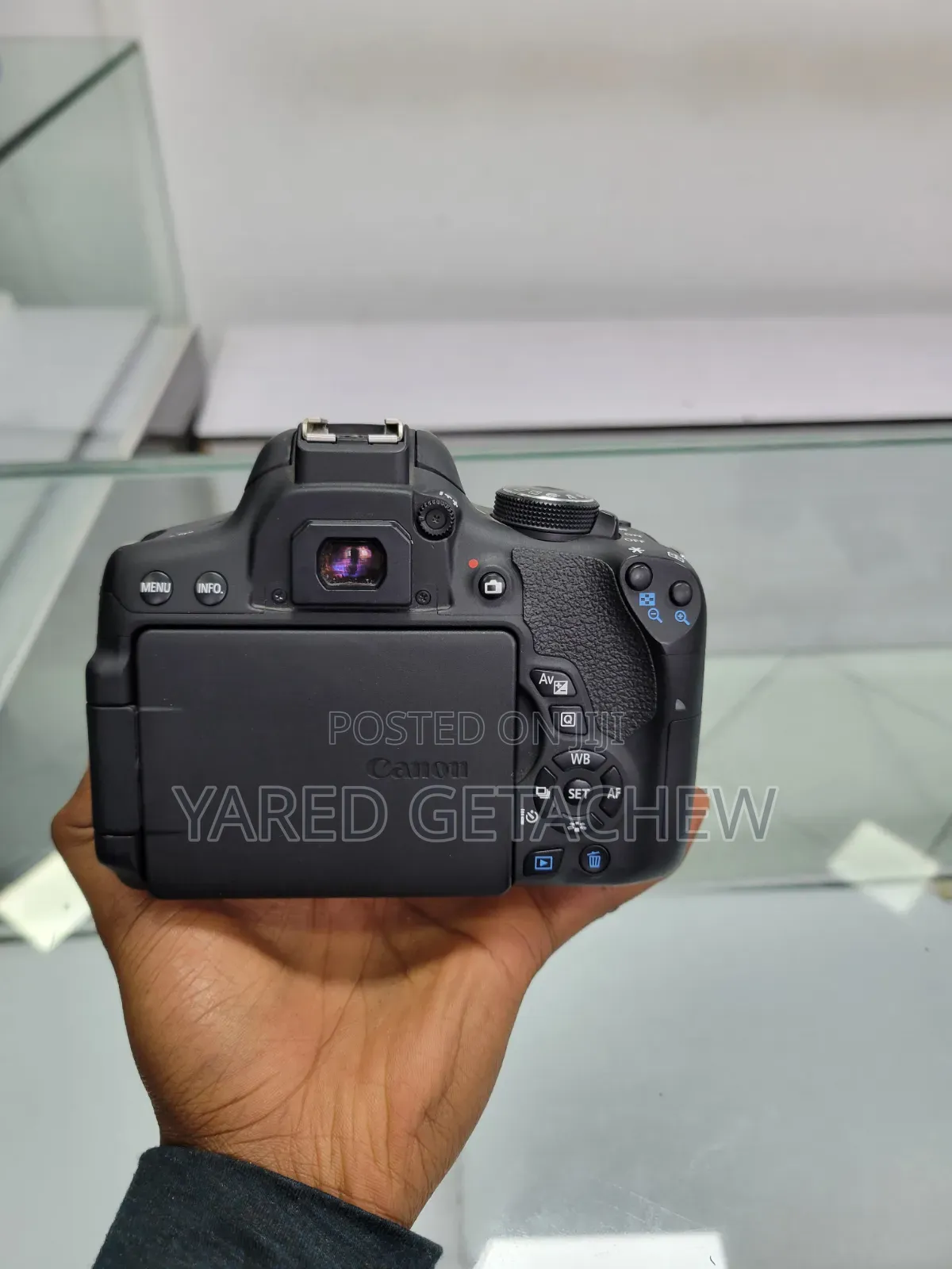 Canon 750d Camera