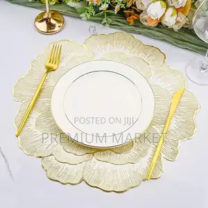 Dining Table Mat Set የጠረፔዛ ምንጣፍ