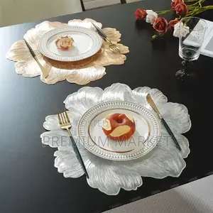 Dining Table Mat Set የጠረፔዛ ምንጣፍ