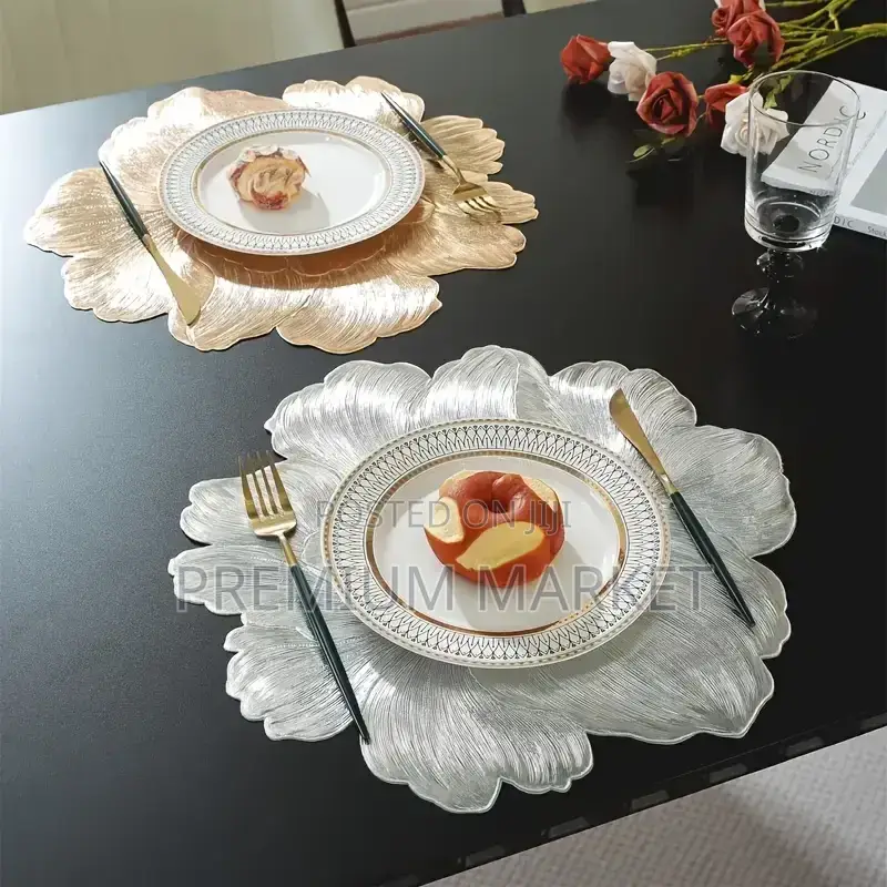 Dining Table Mat Set የጠረፔዛ ምንጣፍ