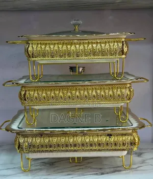 Cheafing Dish 3 Set ባለ 3 ሼፊንግ ዲሽ
