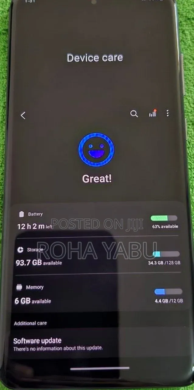 Samsung Galaxy S20 Ultra 128 GB Black