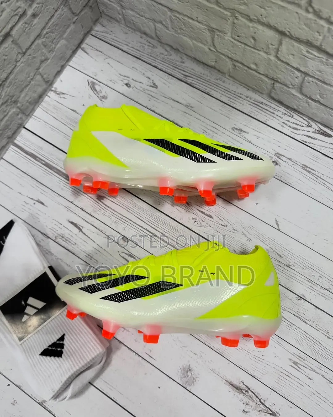Adidas Xcrazyfast League Firm Ground Football Boots Yellow /Black