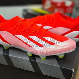 Adidas X Crazyfast Elite Soccer Cleats Red/White Unisex Football Shoes