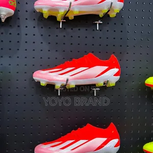 Adidas X Crazyfast Elite Soccer Cleats Red/White Unisex Football Shoes