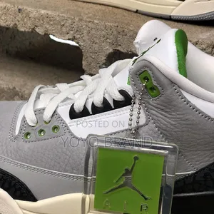 New Arrival Nike Air Jordan 3 Retro"Chlorophyll "Unisex Half Boots